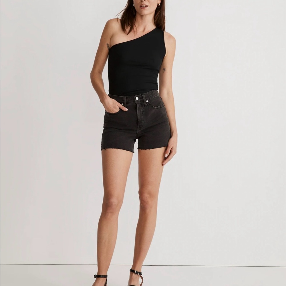 Madewell High-Rise Denim Shorts Lunar Wash Size 26